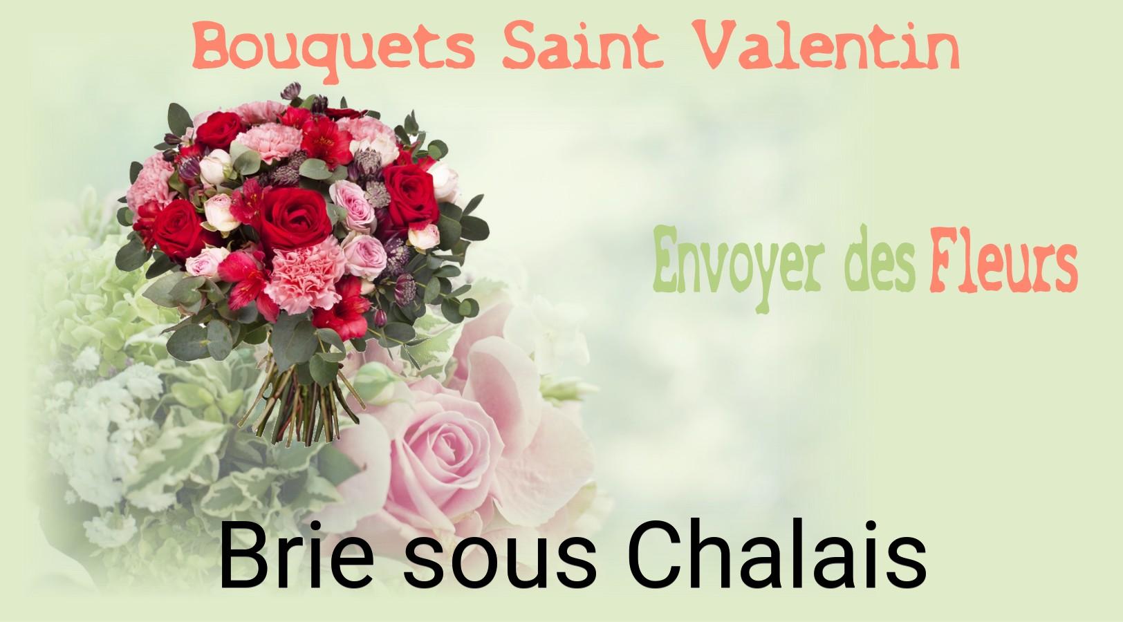 Roses de Saint-Valentin livrées à Brie-sous-Chalais
